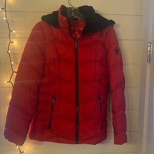 Nautica Red Women's Puffer Jacket